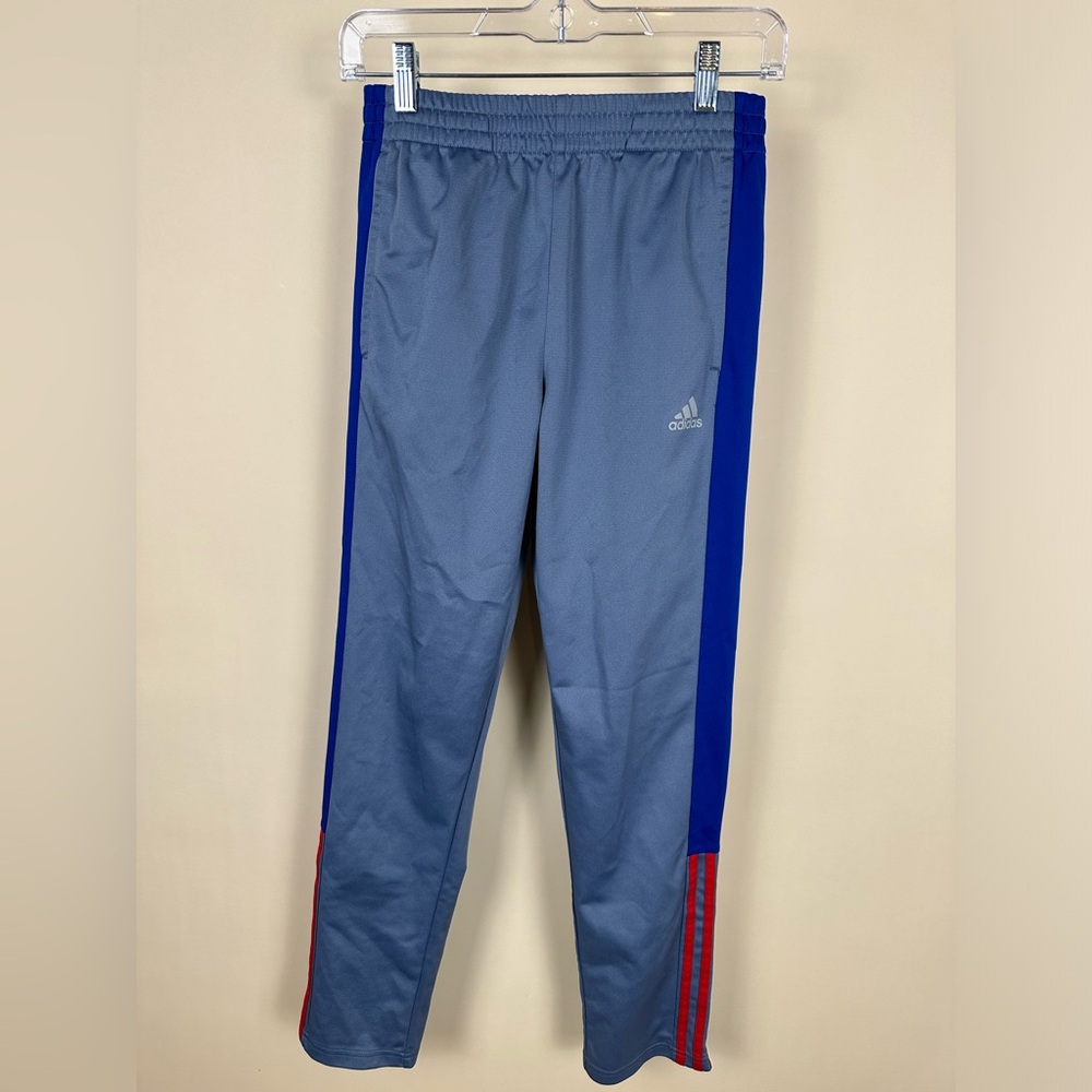Adidas Climalite Sweatpants - Boy’s L 14/16 - blue, red